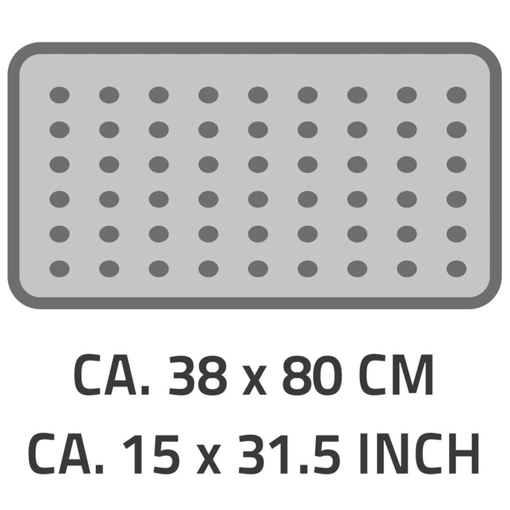 RIDDER Badewanneneinlage Antirutschmatte Playa 80×38 cm Weiß 68301