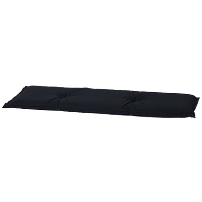 Madison Bankauflage Panama 180x48 cm Schwarz