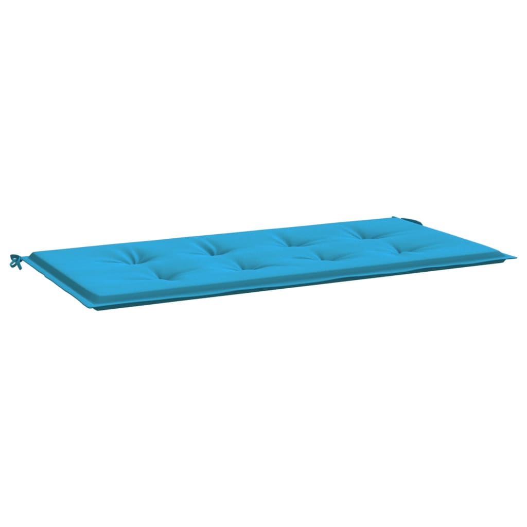 Gartenbank-Auflage Blau 120x50x3 cm Oxford-Gewebe