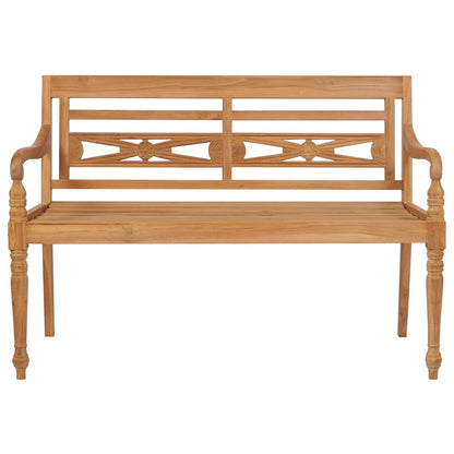 Batavia-Sitzbank 120 cm Teak