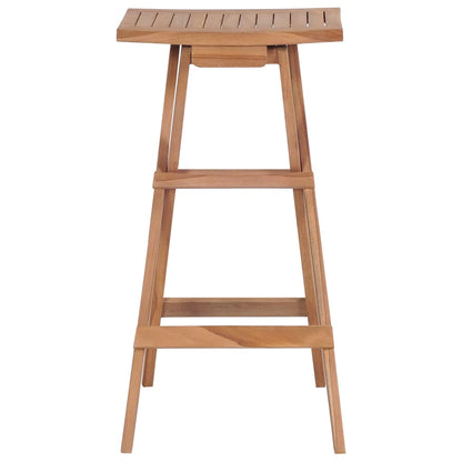 Klappbare Barhocker 4 Stk. Massivholz Teak