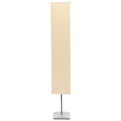 Standleuchte mit Stahlständer 135 cm Beige