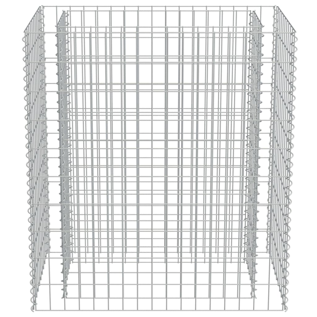 vidaXL Gabionen-Hochbeet Verzinkter Stahl 90×50×100 cm