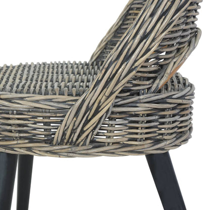 Sessel Kubu-Rattan Schwarz