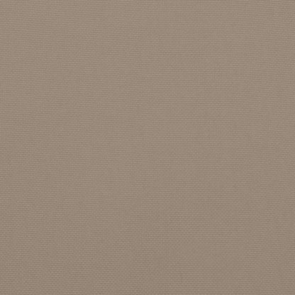 Gartenbank-Auflage Taupe 120x50x3 cm Oxford-Gewebe