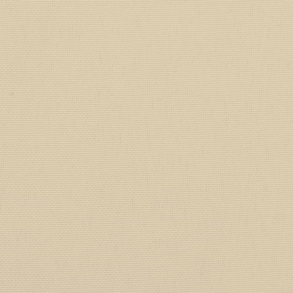 Gartenbank-Auflage Beige 100x50x3 cm Oxford-Gewebe