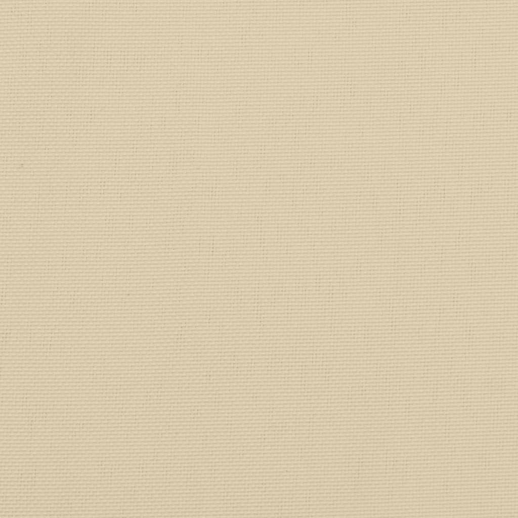 Gartenbank-Auflage Beige 150x50x3 cm Oxford-Gewebe