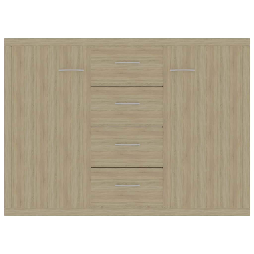 Sideboard Sonoma-Eiche 88x30x65 cm Holzwerkstoff