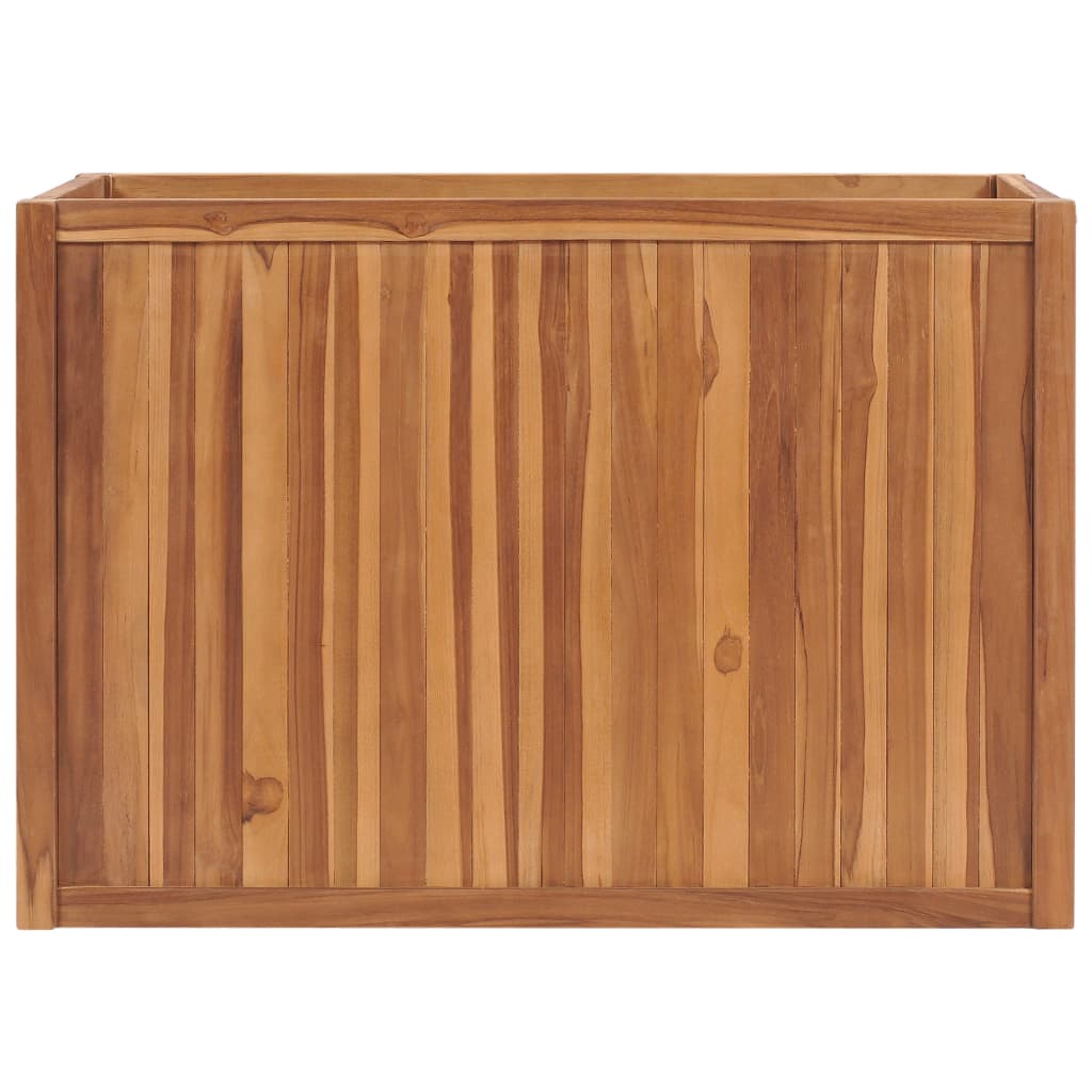 Hochbeet 100x50x70 cm Massivholz Teak