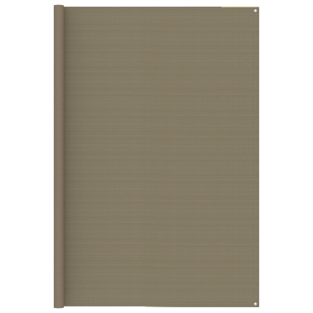 Zeltteppich 250x250 cm Taupe