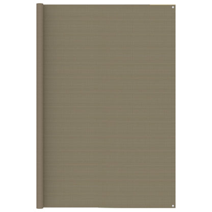 Zeltteppich 250x250 cm Taupe