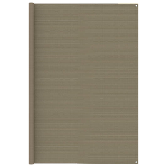 Zeltteppich 250x450 cm Taupe