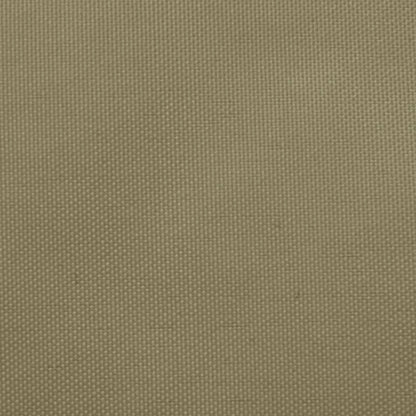 Sonnensegel Oxford-Gewebe Trapezförmig 2/4x3 m Beige