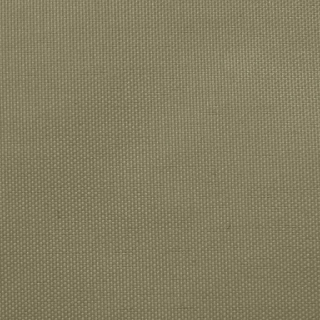 Sonnensegel Oxford-Gewebe Trapezförmig 3/5x4 m Beige