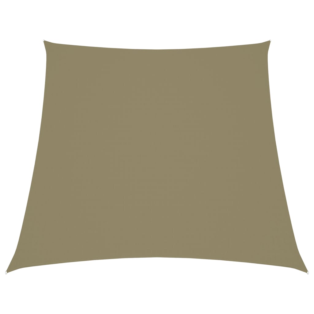 Sonnensegel Oxford-Gewebe Trapezform 4/5x4 m Beige