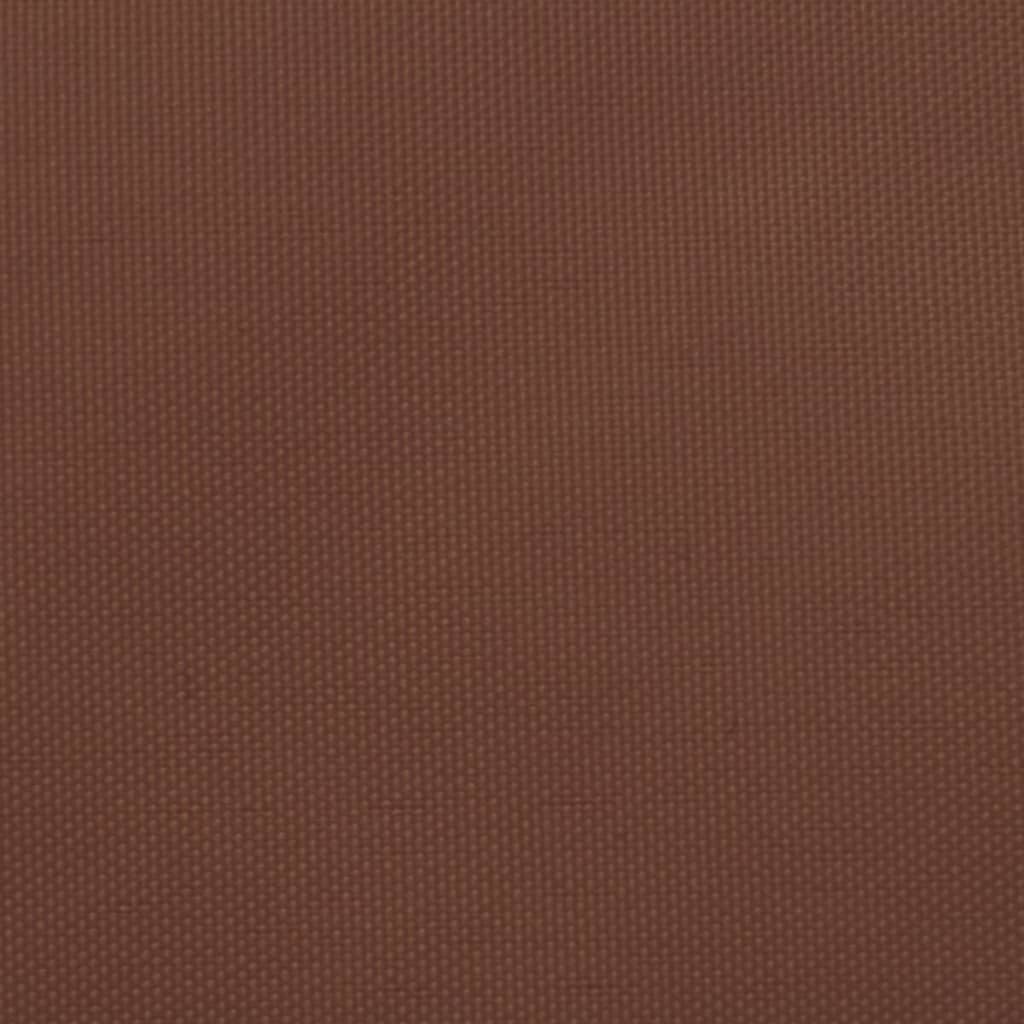 Sonnensegel Oxford-Gewebe Trapezförmig 3/5x4 m Terracotta