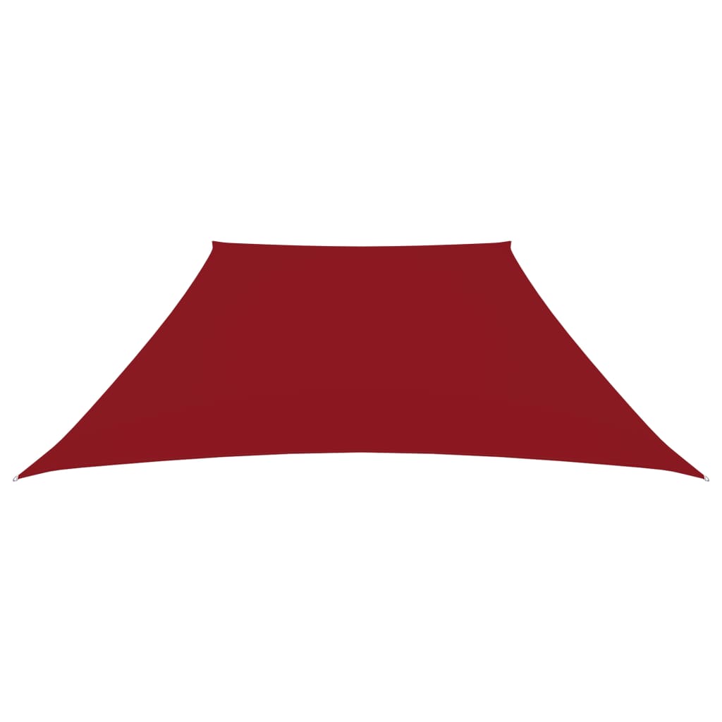 Sonnensegel Oxford-Gewebe Trapezförmig 2/4x3 m Rot