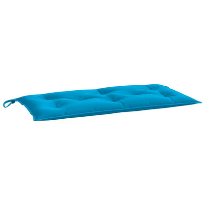 Gartenbank-Auflage Hellblau 100x50x7 cm Oxford-Gewebe