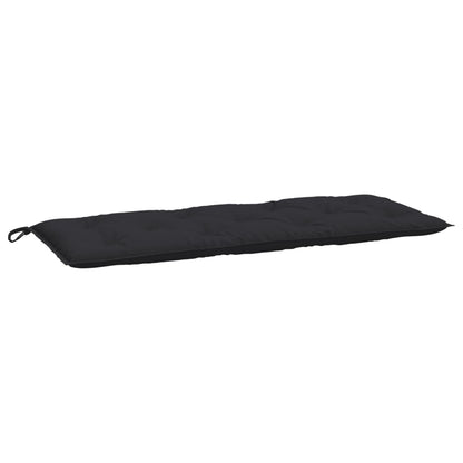 Gartenbank-Auflage Schwarz 120x50x7 cm Oxford-Gewebe