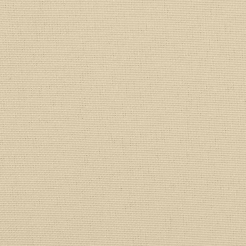 Gartenbank-Auflage Beige 150x50x7 cm Oxford-Gewebe