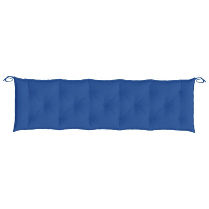 Gartenbank-Auflage Blau 180x50x7 cm Oxford-Gewebe