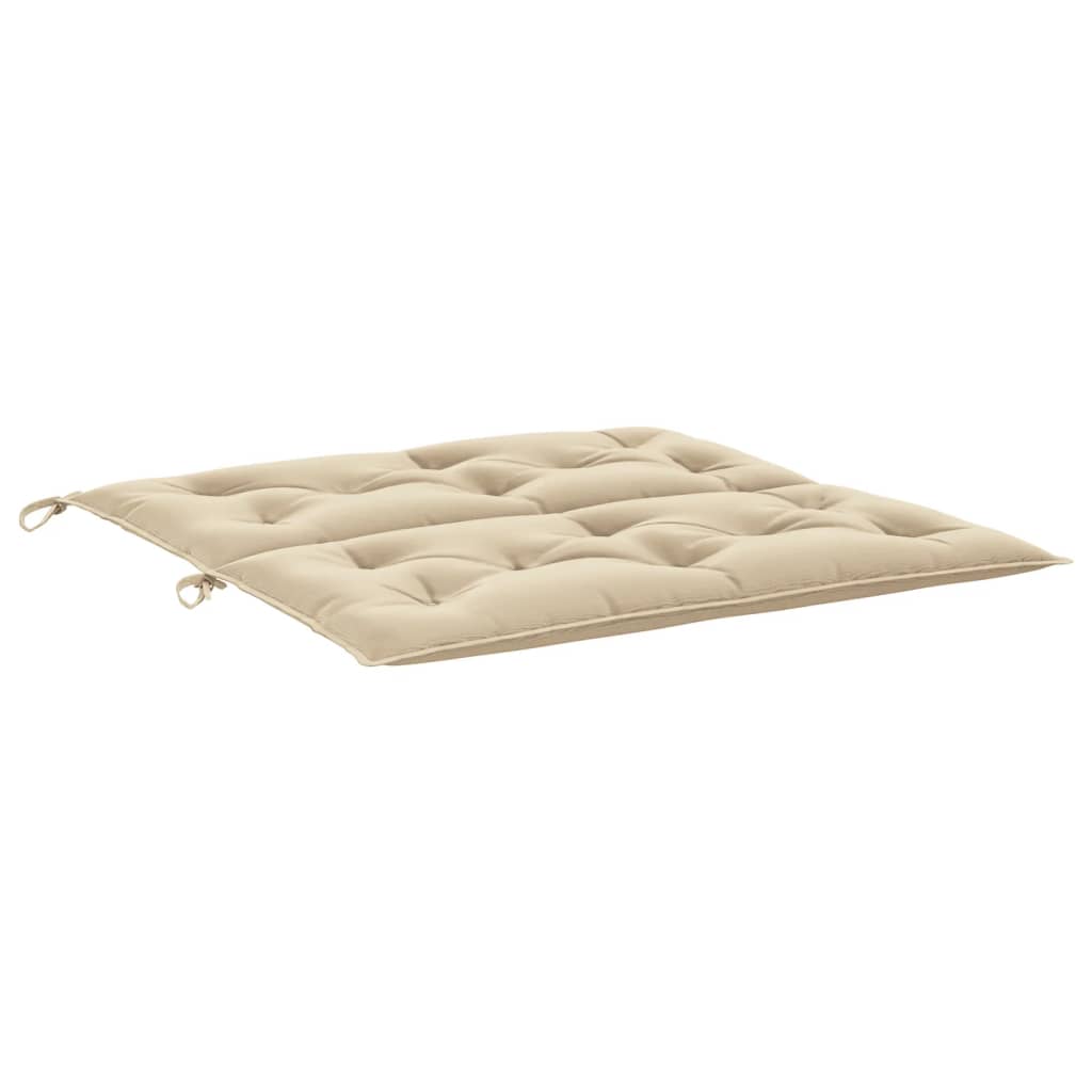 Gartenbank-Auflage Beige 100x(50+50)x7 cm Oxford-Gewebe