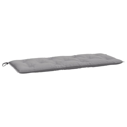 Gartenbank-Auflage Grau 120x(50+50)x7 cm Oxford-Gewebe