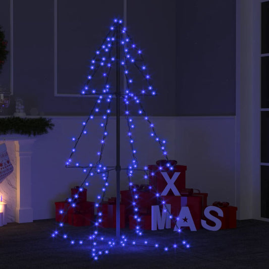 Weihnachtsbaum in Kegelform 160 LEDs Indoor & Outdoor 78x120 cm