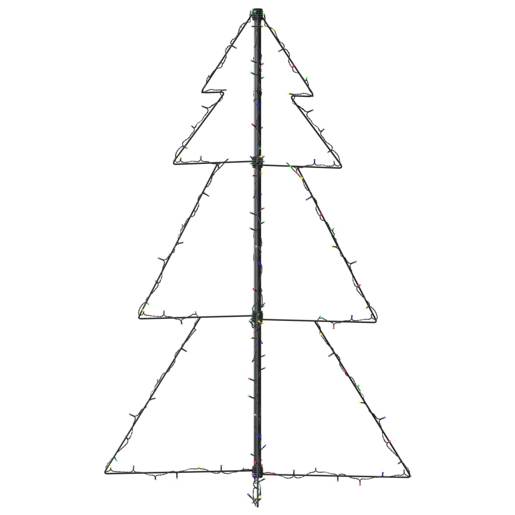 Weihnachtsbaum in Kegelform 160 LEDs Indoor & Outdoor 78x120 cm