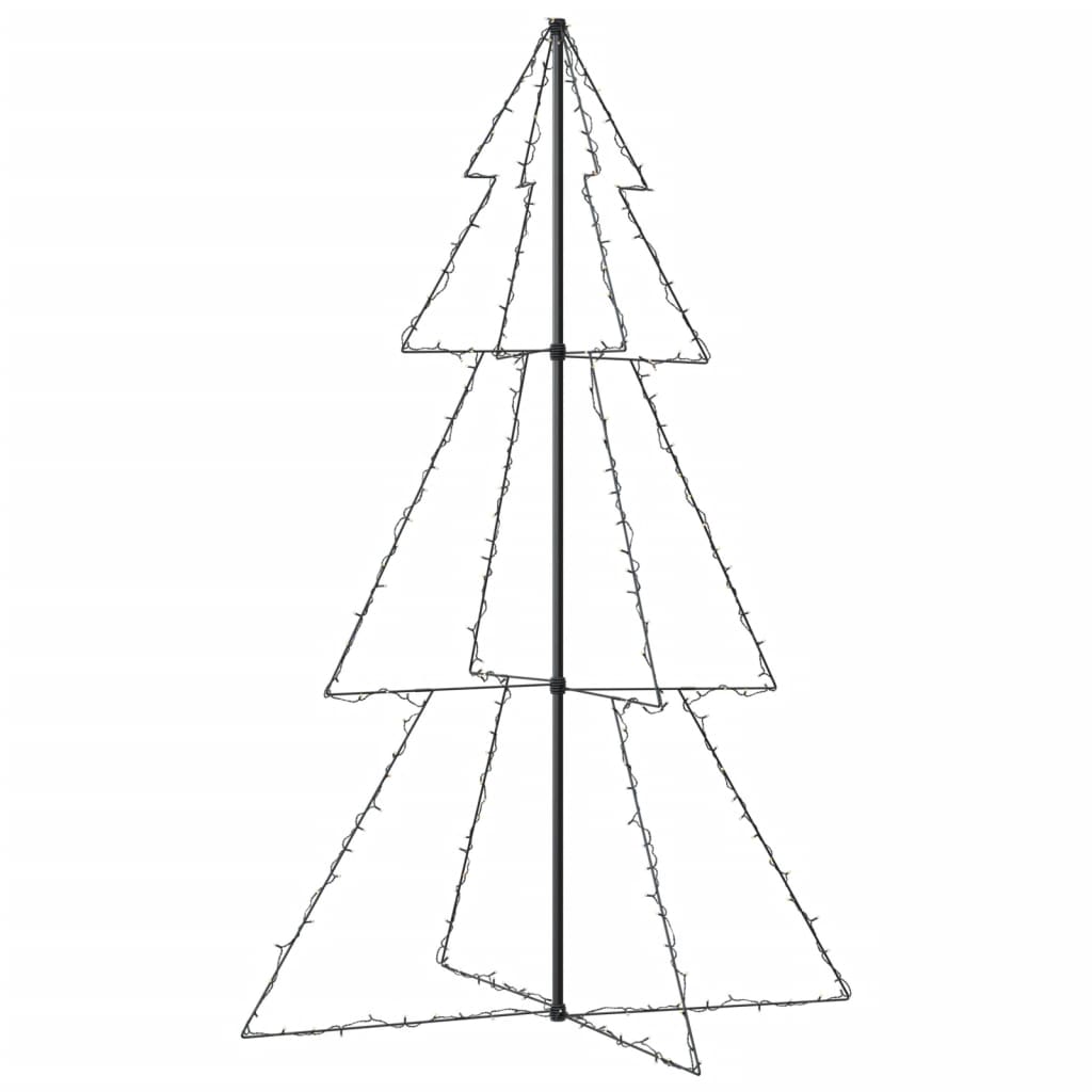 Weihnachtsbaum in Kegelform 240 LEDs Indoor Outdoor 118x180 cm