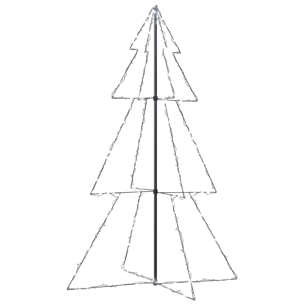 Weihnachtsbaum in Kegelform 240 LEDs Indoor Outdoor 118x180 cm