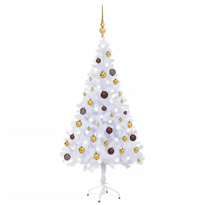 Künstlicher Weihnachtsbaum Beleuchtung Kugeln 120cm 230 Zweige