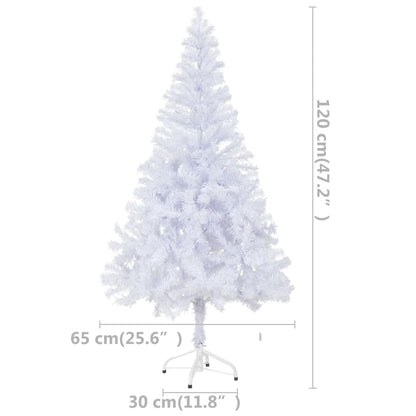 Künstlicher Weihnachtsbaum Beleuchtung Kugeln 120cm 230 Zweige