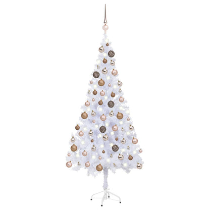 Künstlicher Weihnachtsbaum Beleuchtung Kugeln 180cm 620 Zweige