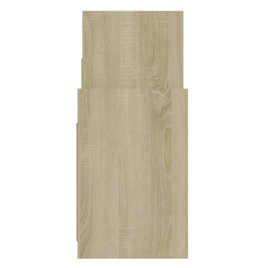 Regalschrank Sonoma-Eiche 60x26x60 cm Holzwerkstoff