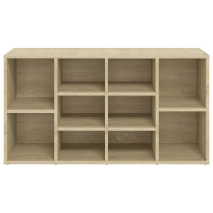 Schuhbank Sonoma-Eiche 103x30x54,5 cm Holzwerkstoff