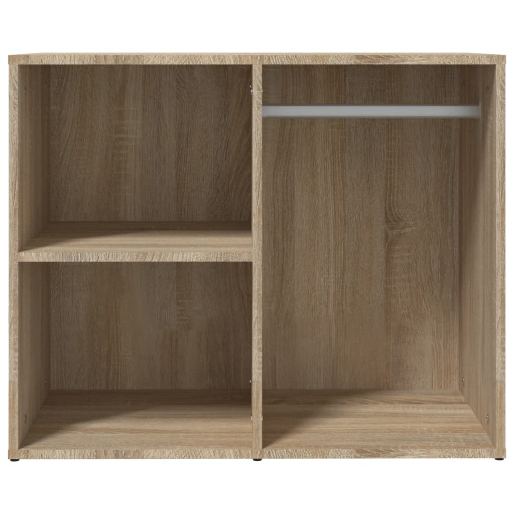 Regal für Schminktisch Sonoma-Eiche 80x40x65 cm Holzwerkstoff