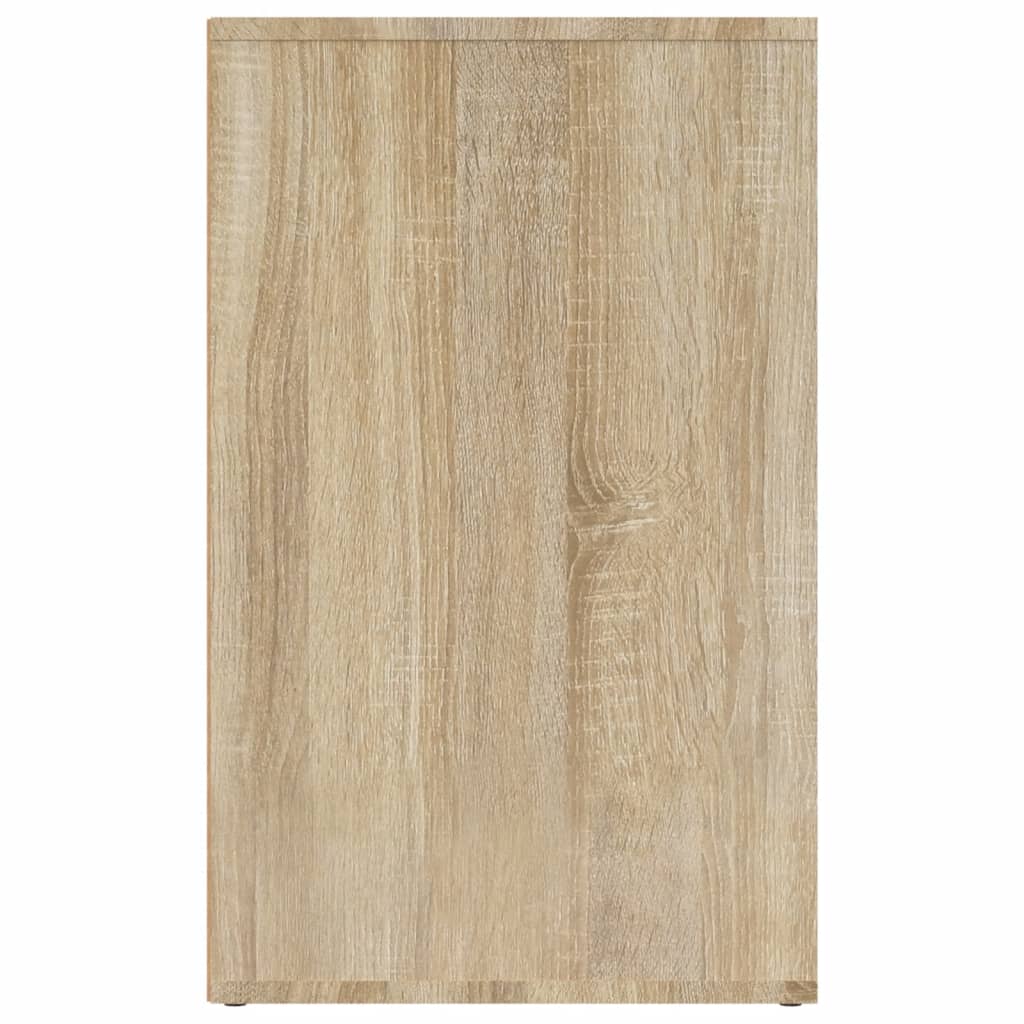 Regal für Schminktisch Sonoma-Eiche 80x40x65 cm Holzwerkstoff