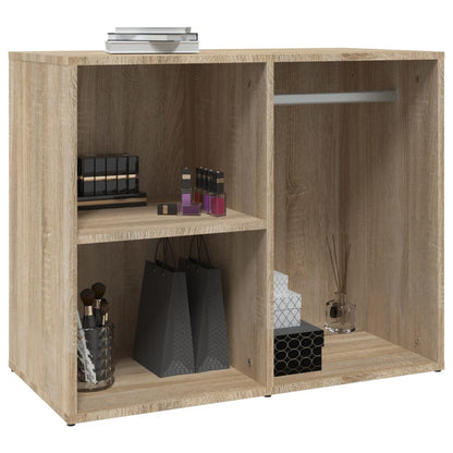 Regal für Schminktisch Sonoma-Eiche 80x40x65 cm Holzwerkstoff