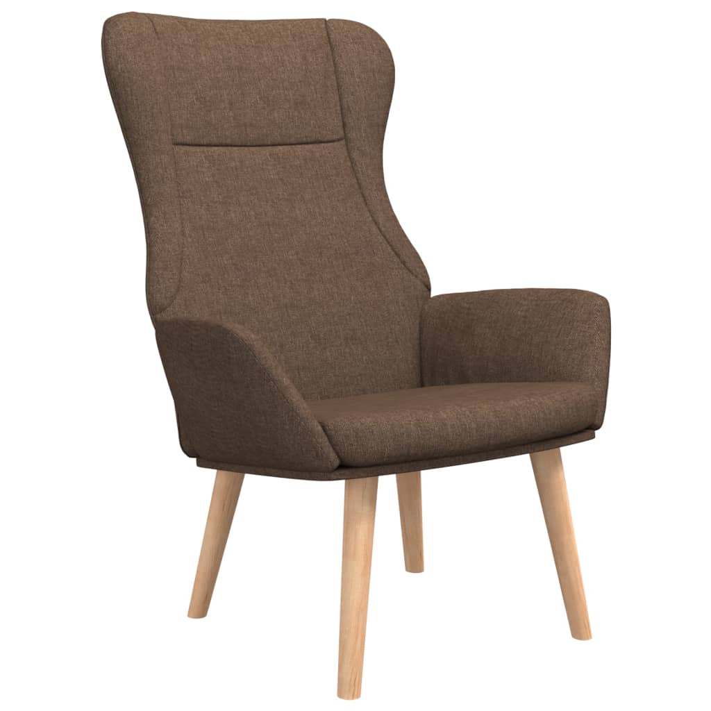 Relaxsessel Braun Stoff