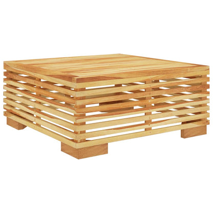 10-tlg. Garten-Lounge-Set mit Kissen Massivholz Teak