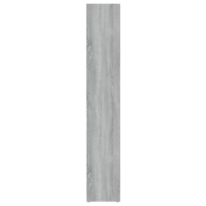 CD-Regale 2 Stk. Grau Sonoma 21x16x93,5 cm Holzwerkstoff