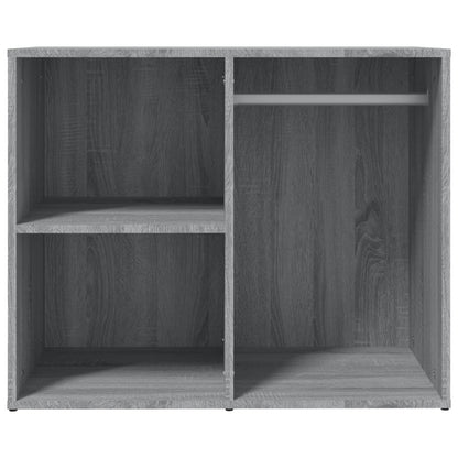 Regal für Schminktisch Grau Sonoma 80x40x65 cm Holzwerkstoff