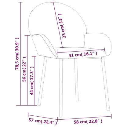 Esszimmerstühle 2 Stk. Hellgrün Samt