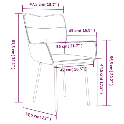 Esszimmerstühle 2 Stk. Rosa Samt