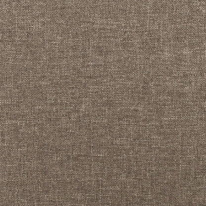 Taschenfederkernmatratze Taupe 80x200x20 cm Stoff