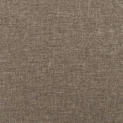 Taschenfederkernmatratze Taupe 90x200x20 cm Stoff