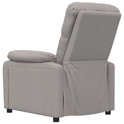 Relaxsessel Taupe Stoff