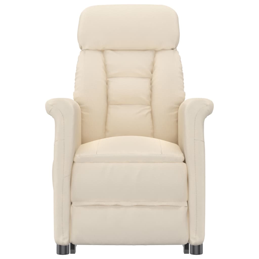 Relaxsessel Beige Mikrofasergewebe