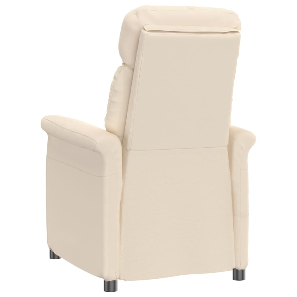 Relaxsessel Beige Mikrofasergewebe